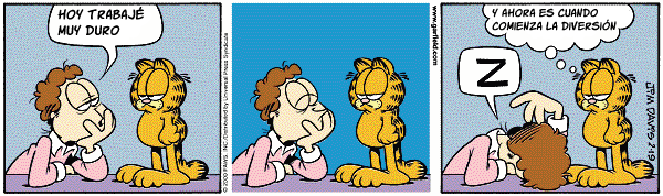 Garfield comic strip