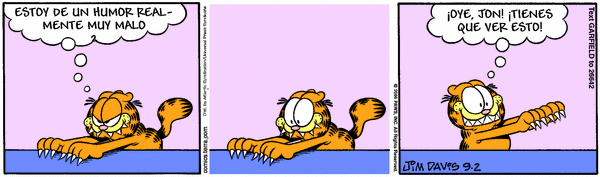 Garfield comic strip