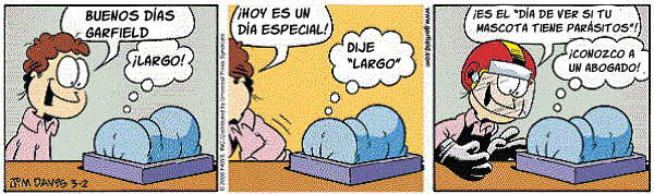 Garfield comic strip