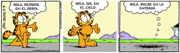 Garfield comic strip