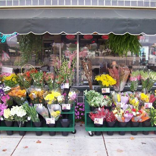floristería