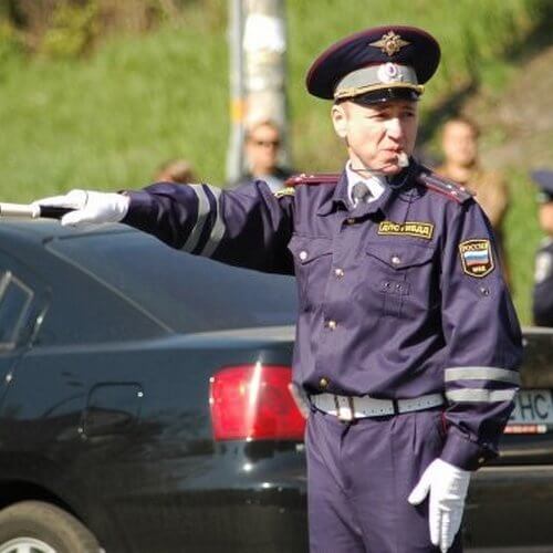 policía