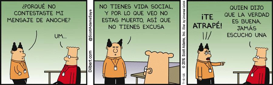 Dilbert comic strip