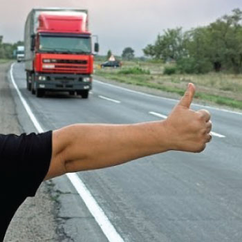 hitch-hiking