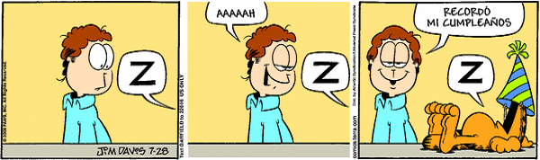 Garfield comic strip